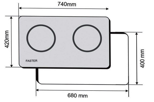 Bếp từ Faster FS-2C