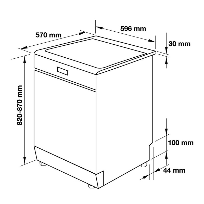 Máy rửa bát Hafele HDW-FI60A