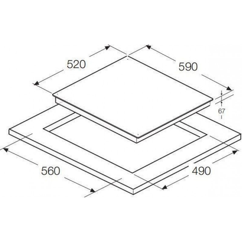 Bếp từ Hafele HC-I604A