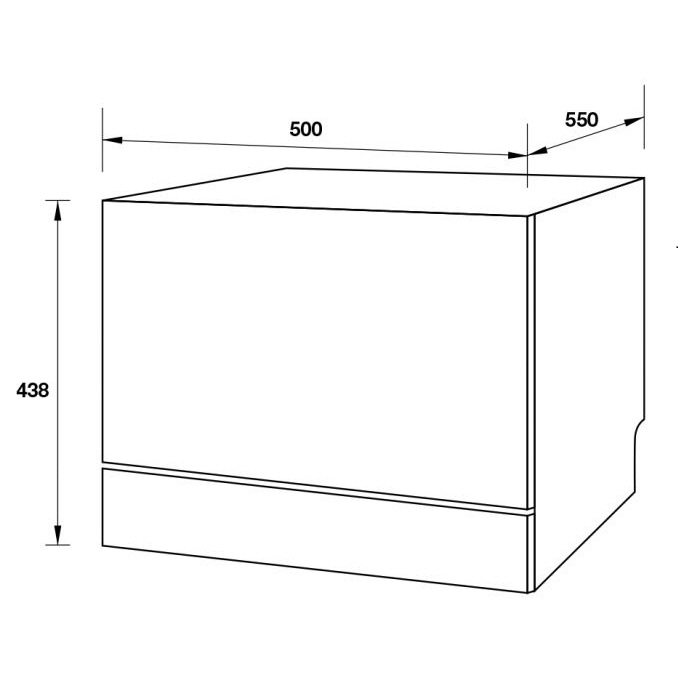 Máy rửa bát Hafele HDW-T50A 538.21.190