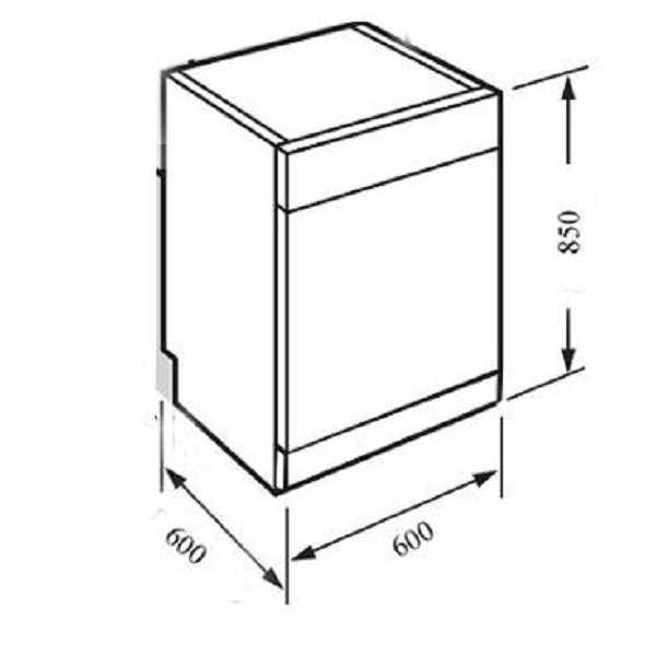 Máy rửa bát CATA FLD-011F