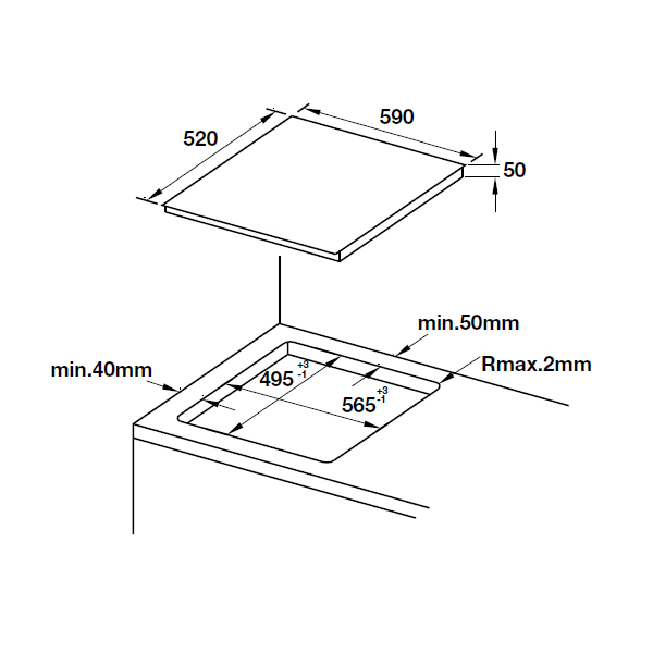 Bếp từ Hafele HC-IF60A