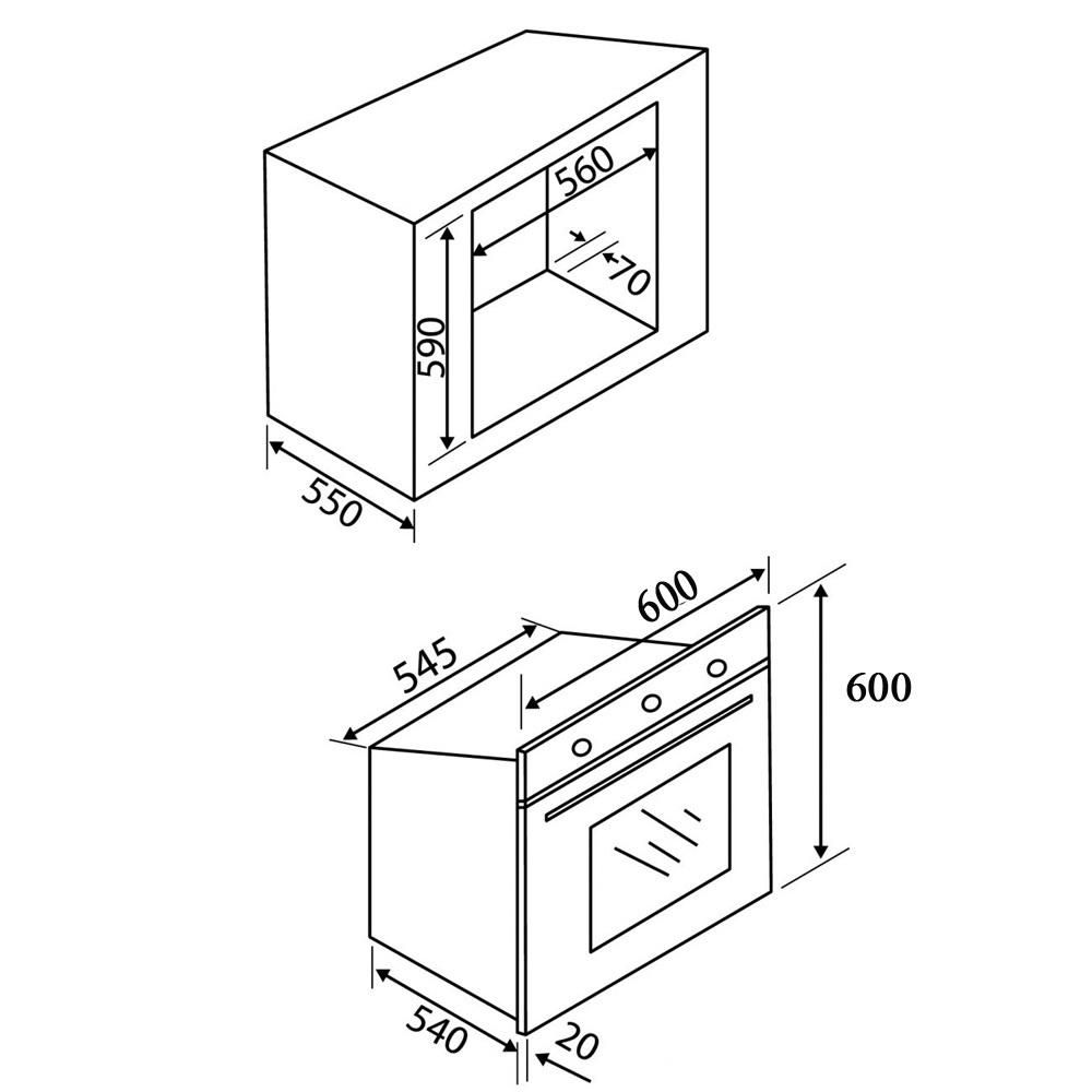 Lò nướng Malloca EB-5BC15