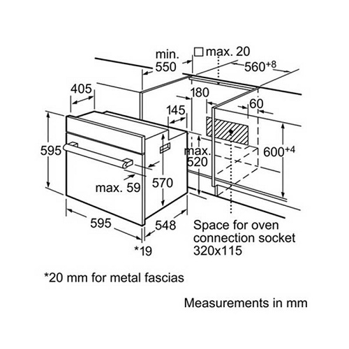 Lò nướng Bosch HBN331E1K