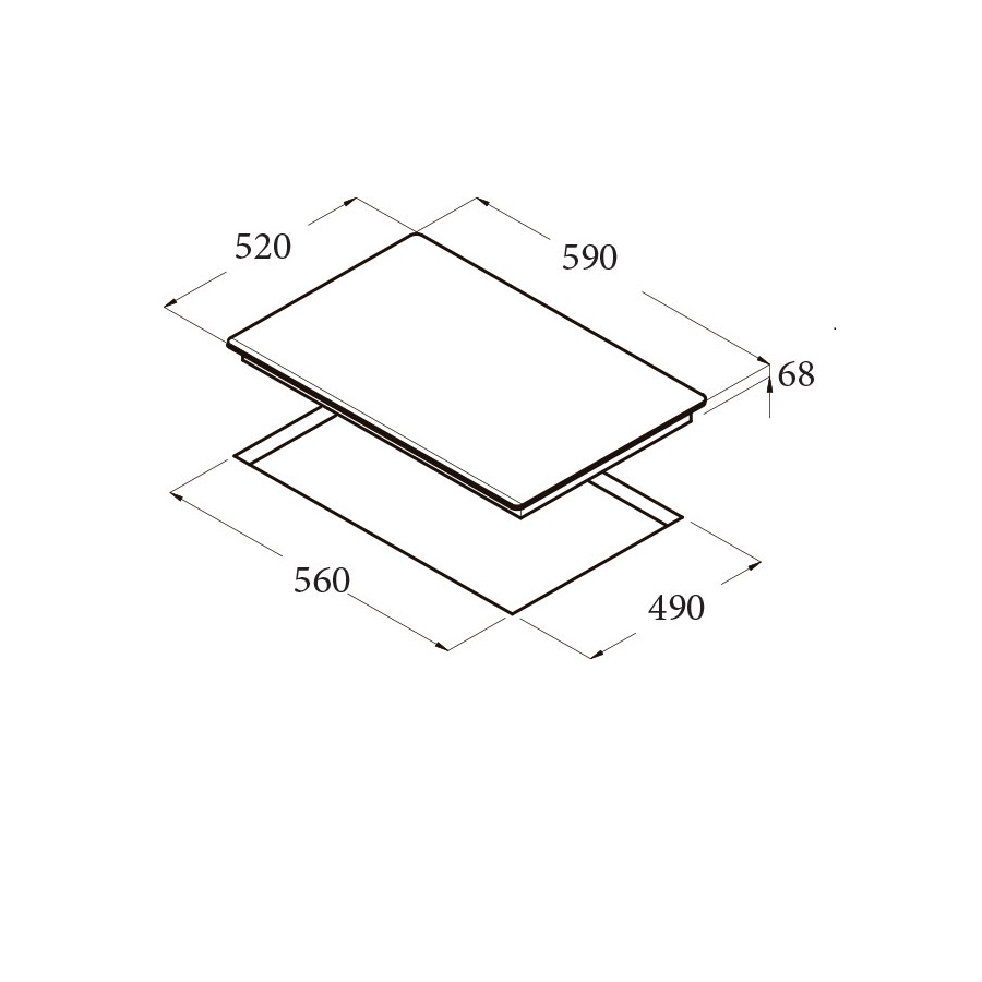 Bếp từ Cata ISB 603 SD