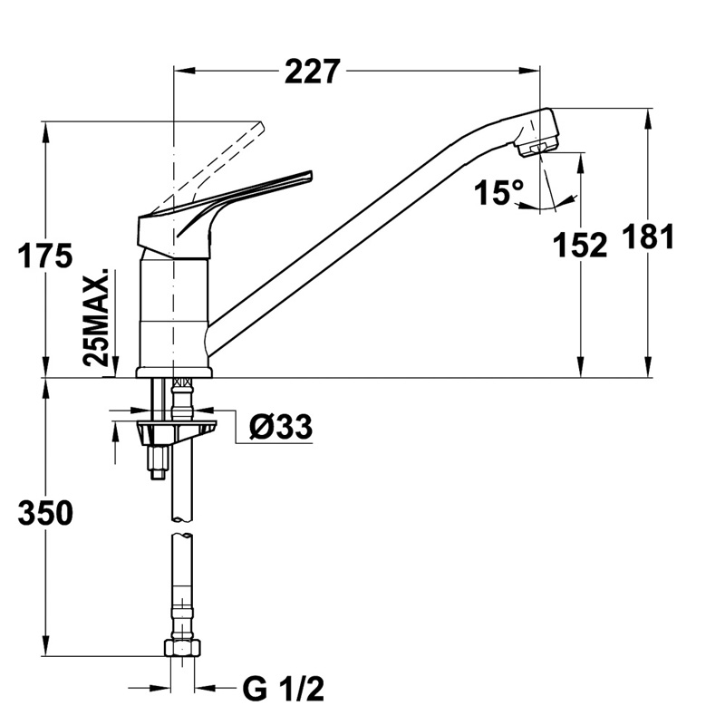 Vòi rửa Teka MTP 913