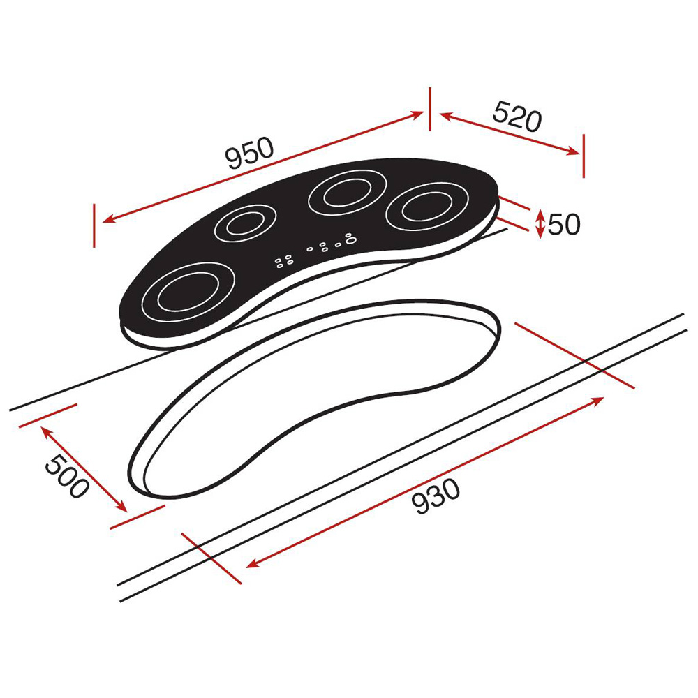 Bếp từ TEKA VR TC 95 4I