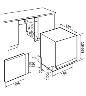 Máy rửa bát TEKA DW7 59 FI