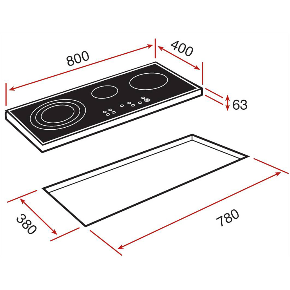 Bếp từ TEKA IR 831