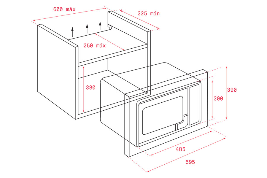 Lò vi sóng Teka ML 820 BI