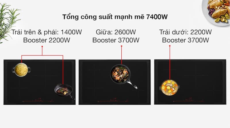 Bếp Từ BOSCH PIE875DC1E