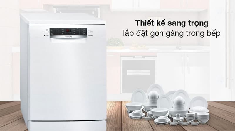 Kiểu Dáng Máy Rửa Bát BOSCH SMS46KW01E
