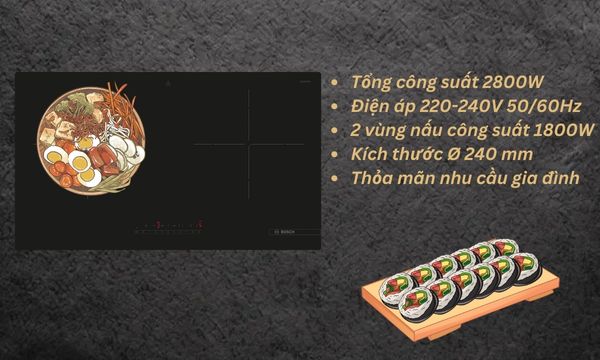 Bếp Từ BOSCH PMI82566VN