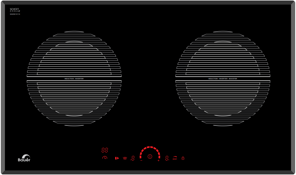 BẾP TỪ BAUER BE 58GTC