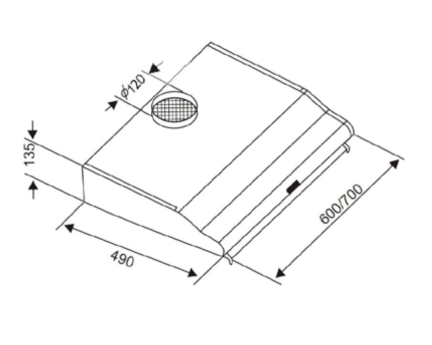 Máy hút mùi cổ điển Rinnai RH-S206GC