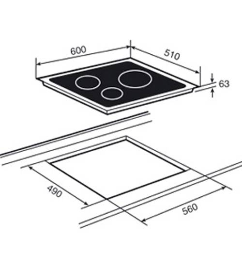 Bếp từ TEKA IRS 631