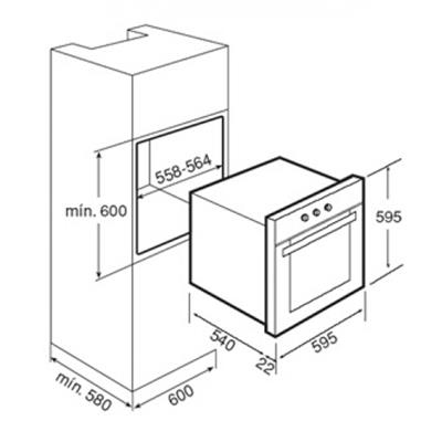 Lò nướng TEKA HE 615