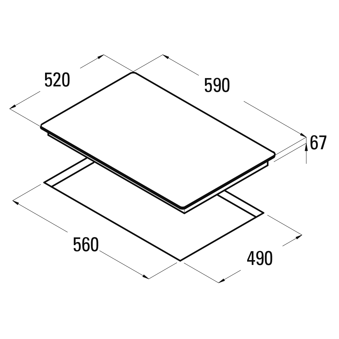 Bếp điện Cata TDN 603